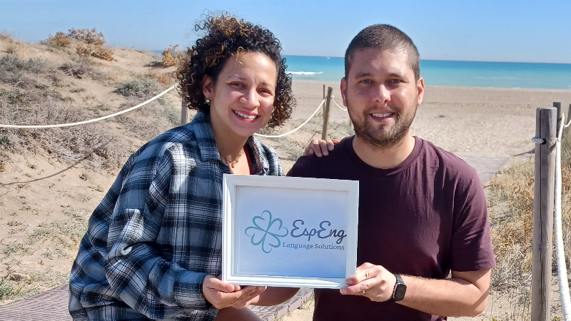 EspEng Language Solutions - Anniversary - 2024 - Founders - Glory and Luis